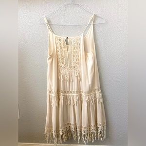 American Eagle small off white summer dress
